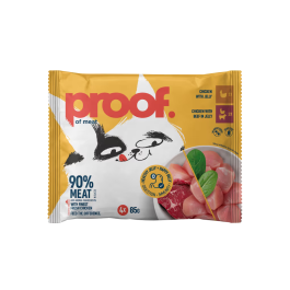 Proof Cat Adult piletina/govedina u želeu Multipack 4x85 g