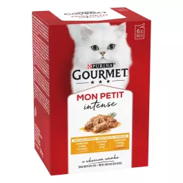 Gourmet Mon Petit puretina, piletina, pačetina 6 x 50 g