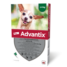 Elanco Advantix ampula za pse od 1-4 kg, 1 komad