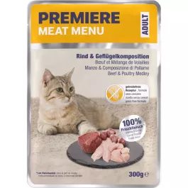 Premiere Cat Meat Menu Adult govedina i perad 300 g