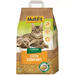 MultiFit pijesak za mačke Corn Comfort, 7 l