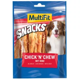 MultiFit poslastica za pse Chick'n Chew govedina n.4 500 g