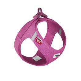 Curli oprsnica za pse Clasp Air-Mesh ružičasta S