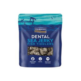 FISH4DOGS poslastica za pse Dental Sea Jerky Tiddlers koža bijele ribe 115 g