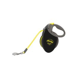 Flexi Neon Giant L traka 8 m crno/žuta