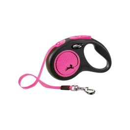 Flexi New Neon M traka 5 m neon roza
