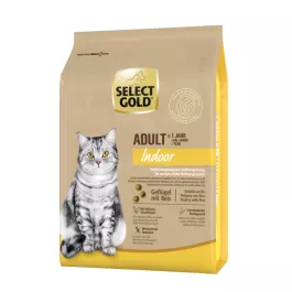 Select Gold Cat Indoor Adult perad s rižom 2,5 kg