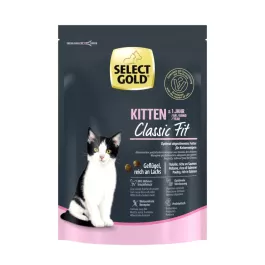 Select Gold Cat Classic Fit Kitten perad s lososom 300 g