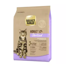 Select Gold Cat Sterilised Adult perad s rižom 7 kg