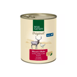 Real Nature Adult divljač i piletina s puretinom 800 g