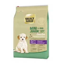 Select Gold Sensitive Junior Mini janjetina, losos i krumpir 1 kg