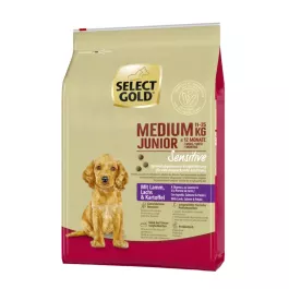 Select Gold Sensitive Junior Medium janjetina, losos i krumpir 12 kg