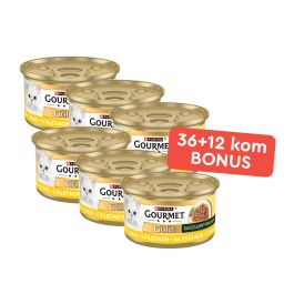 Gourmet Gold Succulent Delights Piletina 48 x 85 g (36+12 BONUS)
