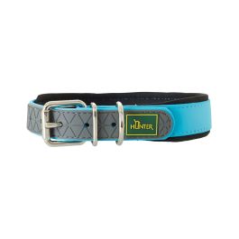 Hunter ogrlica za pse Convenience Comfort S 40 cm, tirkizna