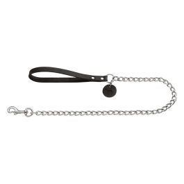 Hunter vodilica za pse metalna 13 mm/110 cm, koža crna