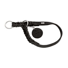 Hunter poludavilica za pse Solid Education L/XL 55-60 cm, koža crna