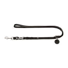 Hunter vodilica podesiva Solid Education 18 mm/200 cm, koža crna