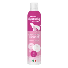 Inodorina šampon za suho pranje Mousse Aloe Vera, 300 ml