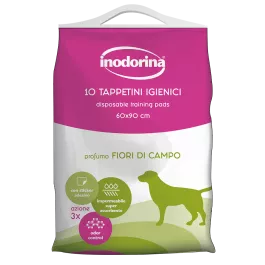 Inodorina Training Pads Flower parfume pelene 60x60, 10 komada