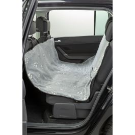 Trixie Navlaka za auto 140x145 cm, siva sa šapama