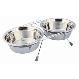 Trixie Posuda na postolju silikonski rubovi 1,5 l/fi-21 cm