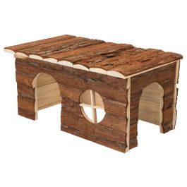 Trixie drvena kućica za glodavce Jerrik 40x23x20 cm