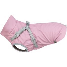 Trixie kabanica za pse Pontis s oprsnicom S roza, 33 cm