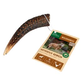 Real Nature poslastica za pse Wilderness jelenji rogovi S cca 50 g