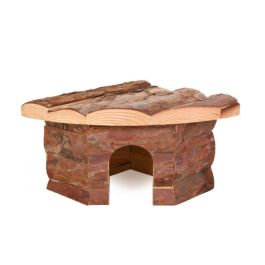 Trixie drvena kućica za glodavce Jesper za zamorca 30x13x21 cm