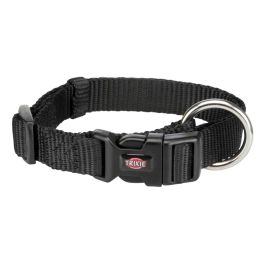 Trixie ogrlica za pse Premium M-L 40-60 cm/50 mm, crna