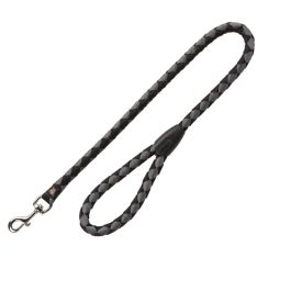 Trixie vodilica za pse Cavo L-XL 100 cm/fi-18 mm crna/srebrna