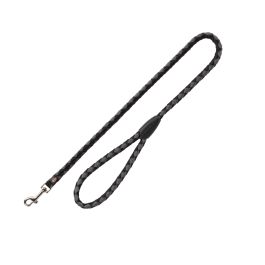Trixie vodilica za pse Cavo S-M 100 cm/fi-12 mm crna/srebrna