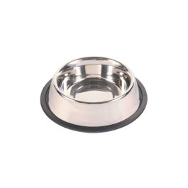 Trixie posuda metalna s gumenom podlogom 0,45 l/fi-14 cm