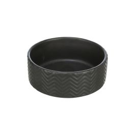 Trixie posuda za pse keramička 1,6 l/fi-20 cm crna mat