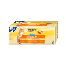 MultiFit Cat Adult mix piletina u umaku Multipack 48x100 g