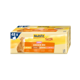 MultiFit Cat Junior mix piletina u umaku Multipack 48x100 g