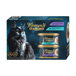 Moments Cat Adult Diamond losos i tuna 12x85 g