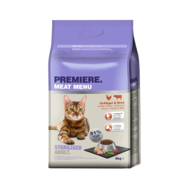 Premiere Cat Adult Sterilised perad i govedina 4 kg