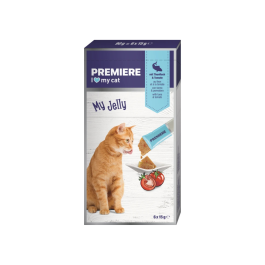 Premiere poslastica za mačke My Jelly tuna i rajčica 6x15 g