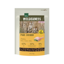 Real Nature Cat Wilderness Kitten Pure Chicken 2,5 kg