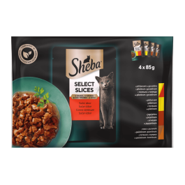Sheba Selection Multipack mix obroci u umaku vrećica 4x85 g
