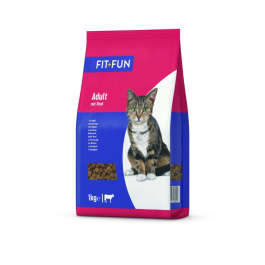 FIT+FUN Cat Adult govedina 1 kg