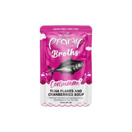 Pramy Cat Bistra juha s pahuljicama od tune i s brusnicama 40 g