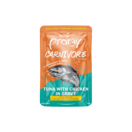 Pramy Cat Carnivore tuna s piletinom u umaku 70 g