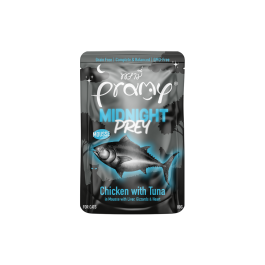 Pramy Cat Midnight Prey mousse piletina s tunom 80 g