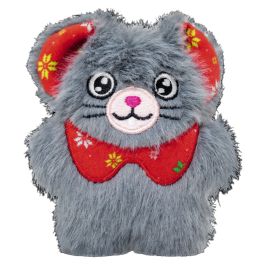 Kong igračka za mačke Holiday Snuzzles Mouse siva
