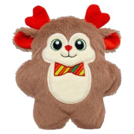 Kong igračka za pse Holiday Snuzzles Bow Tie Reindeer M