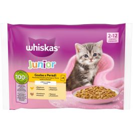 Whiskas Cat Junior izbor peradi u želeu 4x85 g