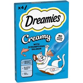 Dreamies poslastica za mačke Creamy losos 4x10 g