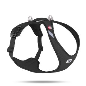 Curli oprsnica za pse Magnetic Belka Air-Mesh, crna